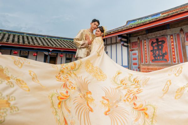 中式婚紗免費升級