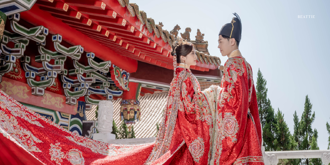 中式婚紗