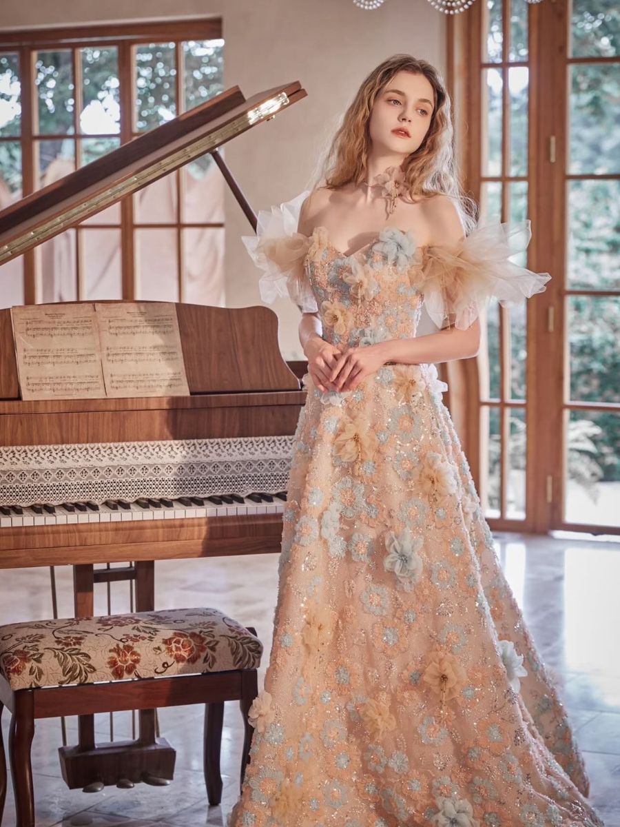 BEATTIE 比堤 Claire 婚紗禮服 09